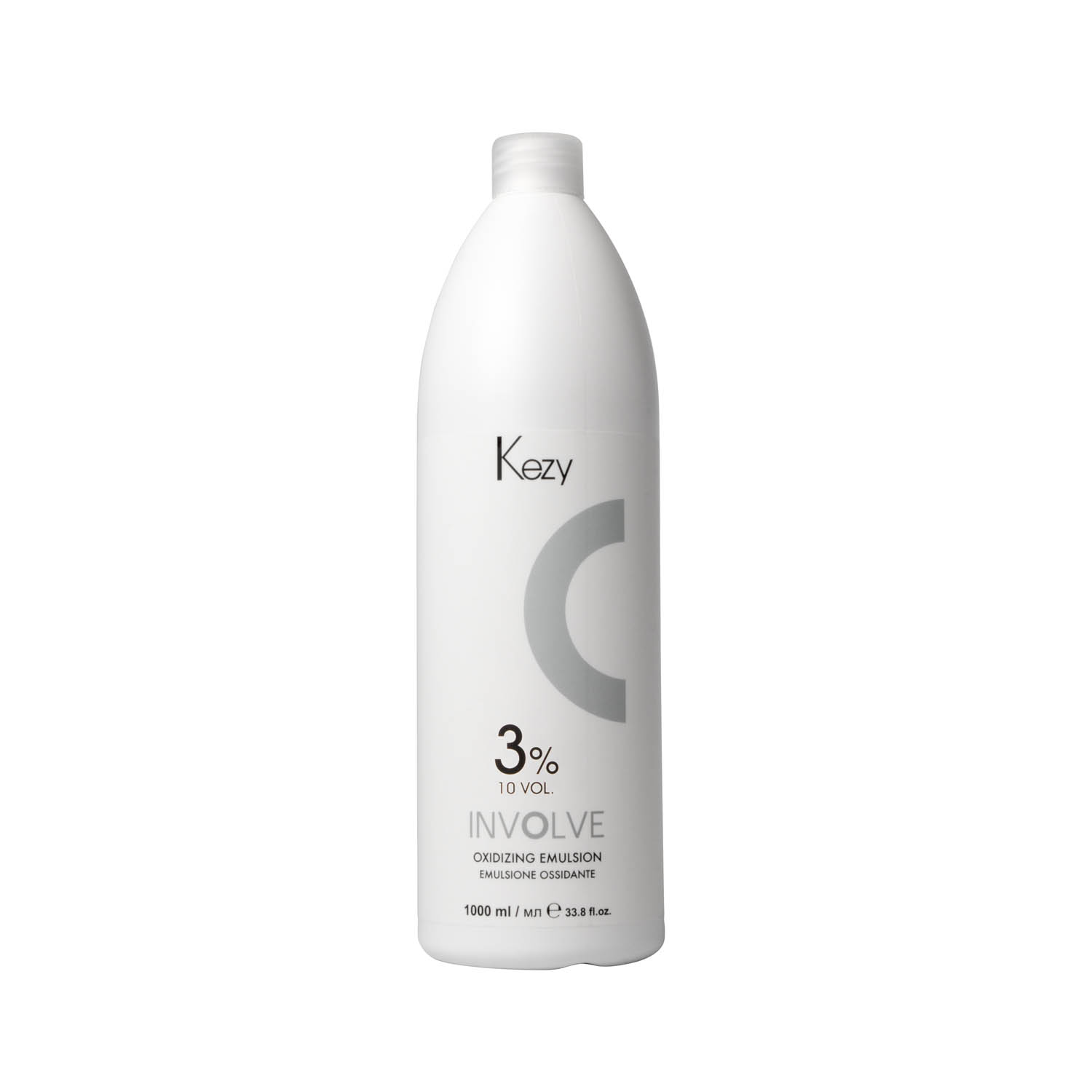Окисник 3% Kezy Involve Сolor Oxidant 10 Vol, 1000 ml - 1